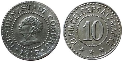 Pfennig Coburg City Of Coburg Saxe Coburg And Gotha Numista