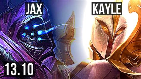 Jax Vs Kayle Top Games Legendary Kr Master