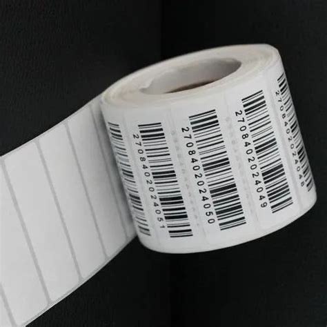 Paper Printed Barcode Label For Garments Size X Mm At