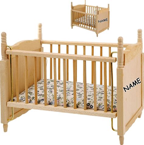 Alles Meine De Gmbh Miniatur Holz Kinderbett Bett Babybett