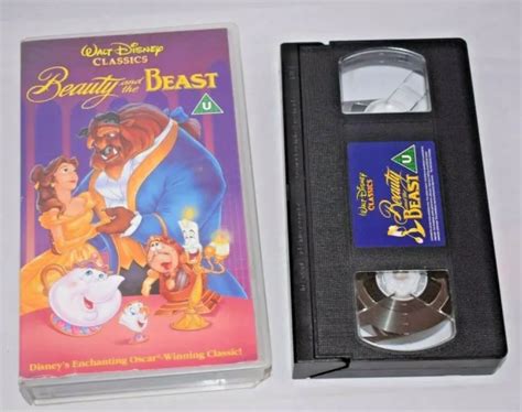 BEAUTY ANT THE Beast VHS Walt Disney Classics Cassette Video 5 99