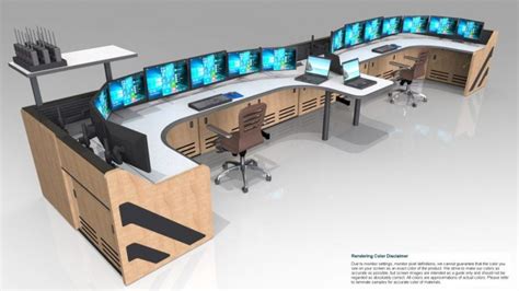 Console Furniture For Control Rooms Noc Command Centers And Dispatch