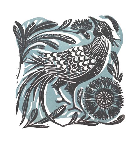 In His Finery Linocut By Amanda Colville Linocut Prints Woodcut