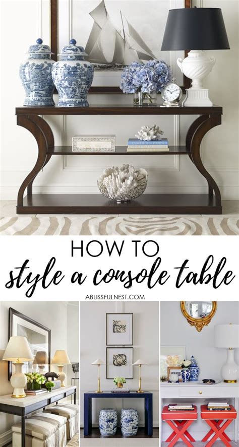 Style A Console Table Like A Pro With These 5 Designer Tips