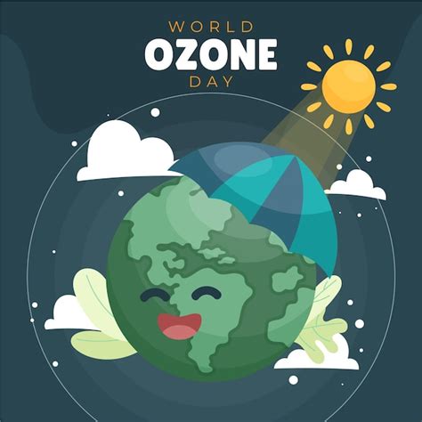 Ilustraci N Del D A Mundial Del Ozono Vector Gratis