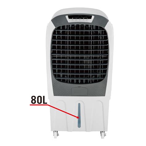 80L Outdoor Remote Control Floor Standing Evaporative Air Cooler HELENBO