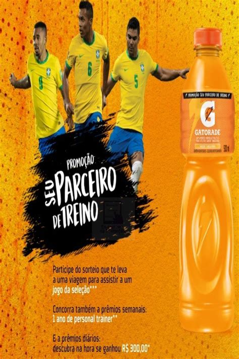 Promoção Gatorade Seu Parceiro de Treino Gatorade bottle Gatorade