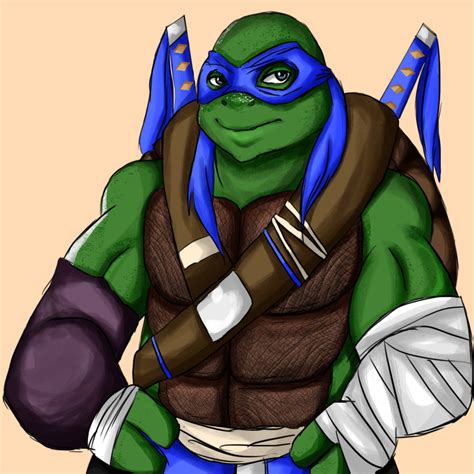 TMNT Bayverse Leonardo by DramaaLLamaa on DeviantArt