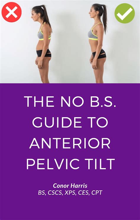 The No B.S. Guide To Anterior Pelvic Tilt