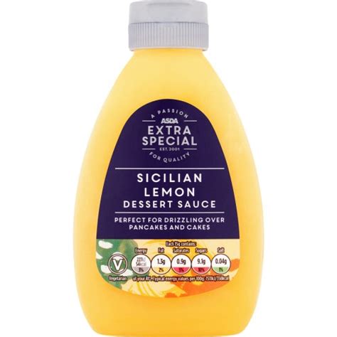 ASDA Extra Special Sicilian Lemon Dessert Sauce 290g Compare Prices