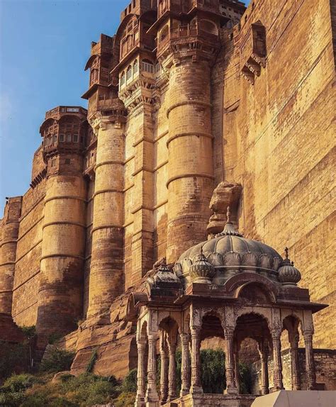 The Beautiful Mehrangarh Fort Located In Jodhpur Bharatindia R