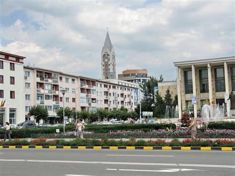 Ploiesti City Center , Aerial Image Editorial Photography - Image of romania, ploiesti: 124849177