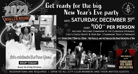 New Year S Eve Ball City Club Of Baton Rouge