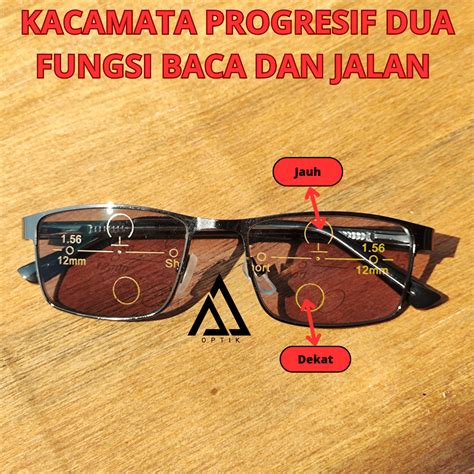 Jual Kacamata Progresif Dua Fungsi Baca Dan Jalan Shopee Indonesia