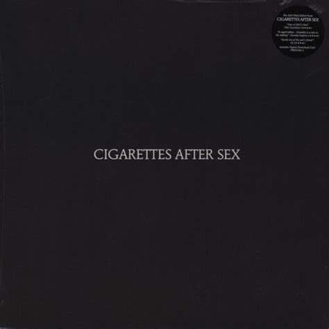 Cigarettes After Sex Cigarettes After Sex Black Vinyl 2017 Uk Original 720841214618 Ebay