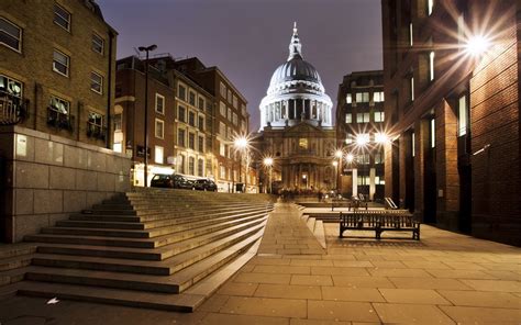 London City Street Night Wallpapers - 1680x1050 - 703062