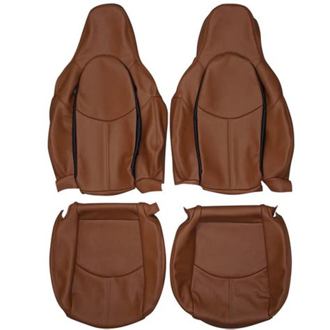 2005 2012 Leather Seat Covers For Porsche Boxster Cayman 987 Automobile Front