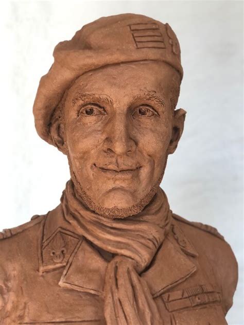 Le Lieutenant Colonel Brunet De Sairigné Sculpture par Kainou Artmajeur