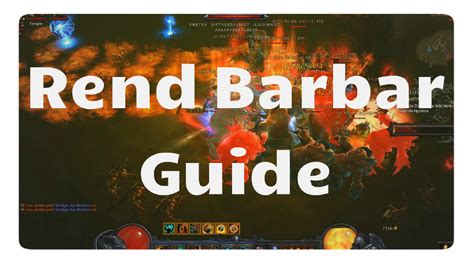 Patch Rend Guide F R Den Barbar