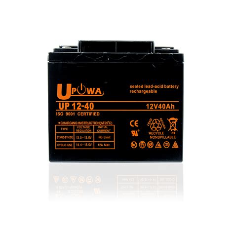 12V 40Ah Battery Upowa Batteries Solar