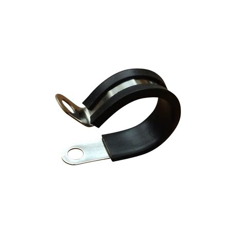 Pack Inch Rubber Cushioned Insulated Clamp Stainless Steel Cable