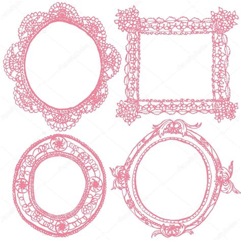 Lace Frames And Antique Frames Stock Vector Image By Lalan33 48914263