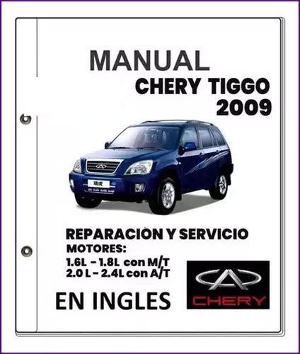 Manual De Taller De Servicio Chery Tiggo Y Diagramas Mercadolibre