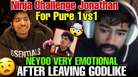 Neyoo Very Emotional After Leaving Godl Ninja Challenge Jonathan