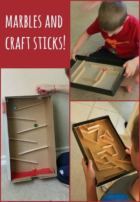 Coisas Tantas De Renato Hirtz Build A Marble Run With Craft Sticks