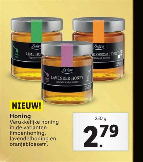 Deluxe Honing Aanbieding Bij Lidl Folders Nl