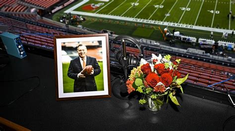 Browns Pay Tribute To Jim Donovan Prior To Game Against Ravens