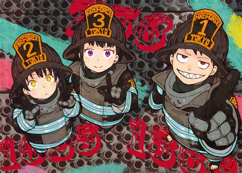 Fire Force Tamaki Kotatsu 4k Hd Phone Wallpaper Rare Gallery