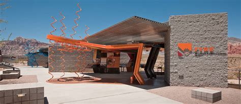 Gallery Of Red Rock Canyon Visitor Center Line And Space 10