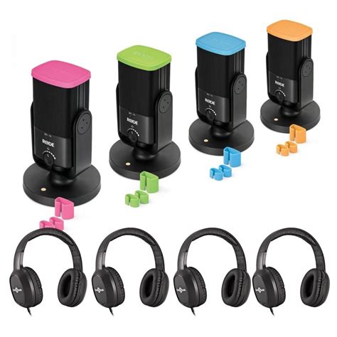 Rode NT USB Mini Podcasting Bundle 4 Pack Gear4music