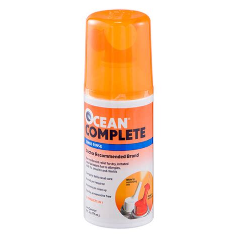 Ocean Complete Sinus Rinse 6 Oz Vlt301875260118 Each Mar J Medical