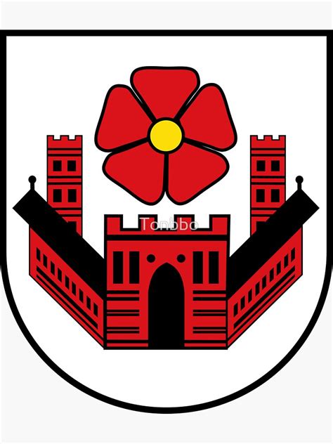 Lippstadt Coat Of Arms Germany Sticker For Sale By Tonbbo Redbubble