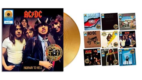 Acdc Celebrates 50th Anniversary By Re Releasing All Albums On Gold