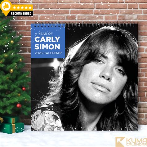 Carly Simon 2025 Calendar – Celebrate Legendary Music Moments