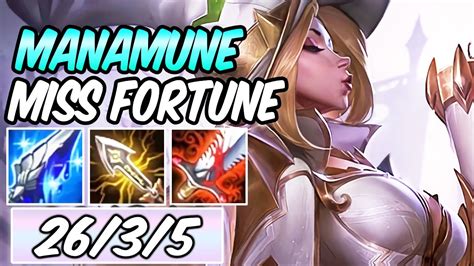 Broken One Shot Korean Manamune Miss Fortune Prestige Edition Adc