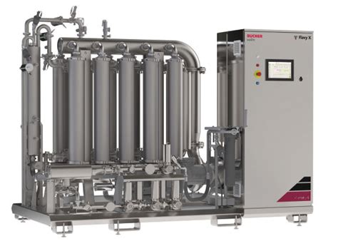 cross flow filter bucher vaslin flavy