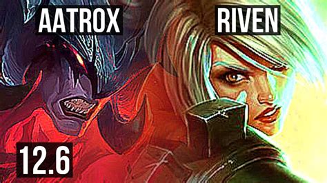 Aatrox Vs Riven Top Rank Aatrox Solo Kills Games M