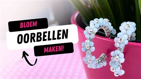 Bloem Oorbellen Maken Met Kralen YouTube