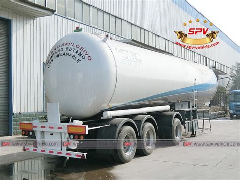 40000 Litres Lpg Tank Semi Trailer Lpg Delivery Trailer Propane