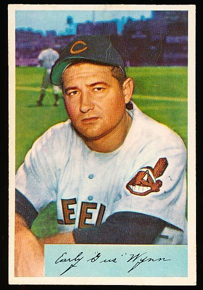 Lot Detail 1954 Bowman Baseball 164 Early Wynn Cleveland