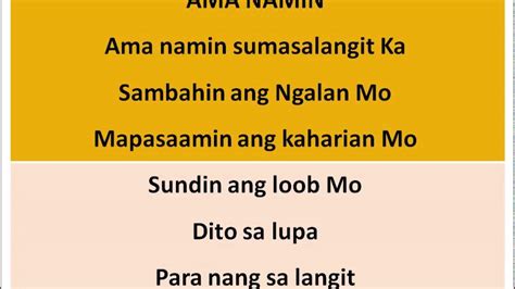 Ama Namin Prayer Tagalog A Tribute To Joni Mitchell