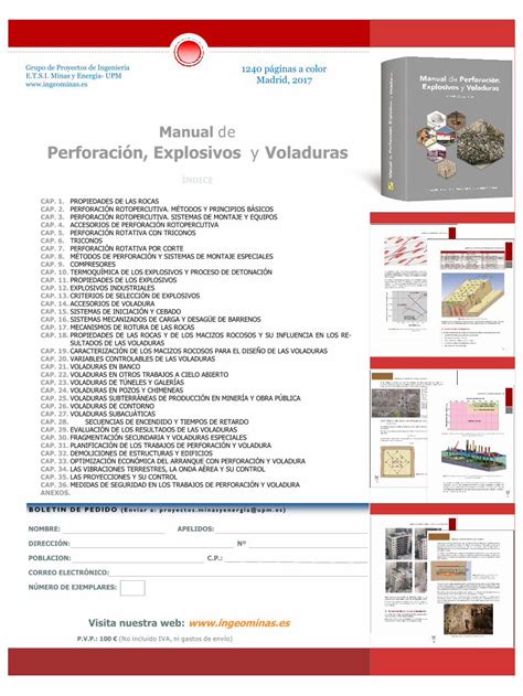 Pdf Manual De Perforaci N Explosivos Y Voladuras Dokumen Tips