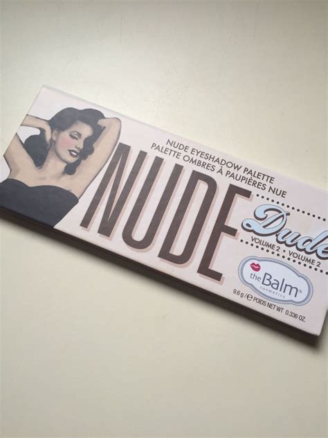 Paleta Nude Dude The Balm Maquiagem Feminina The Balm Usado