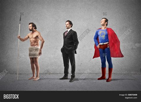 Evolution Man Caveman Image & Photo (Free Trial) | Bigstock