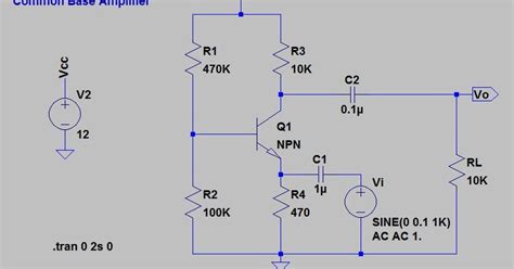 Electro-Magnetic World: Common Base Amplifier