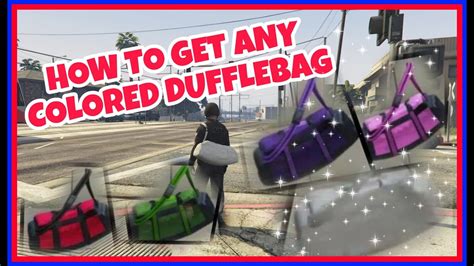 How To Get All Duffel Bags And Save Them Best Method Gta 5 Online